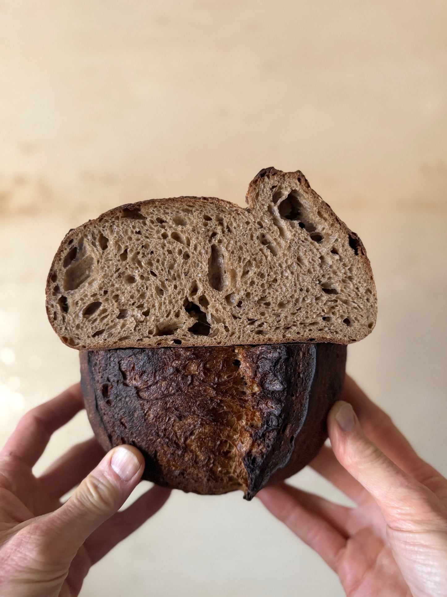 Light Rye Sourdough with Caraway, Coriander & Fennel Seeds 850g