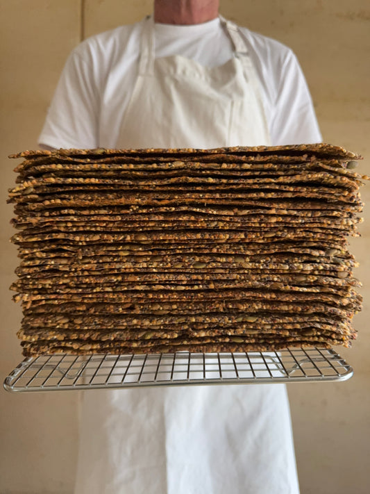 8-Seed Sourdough Crackers 120g