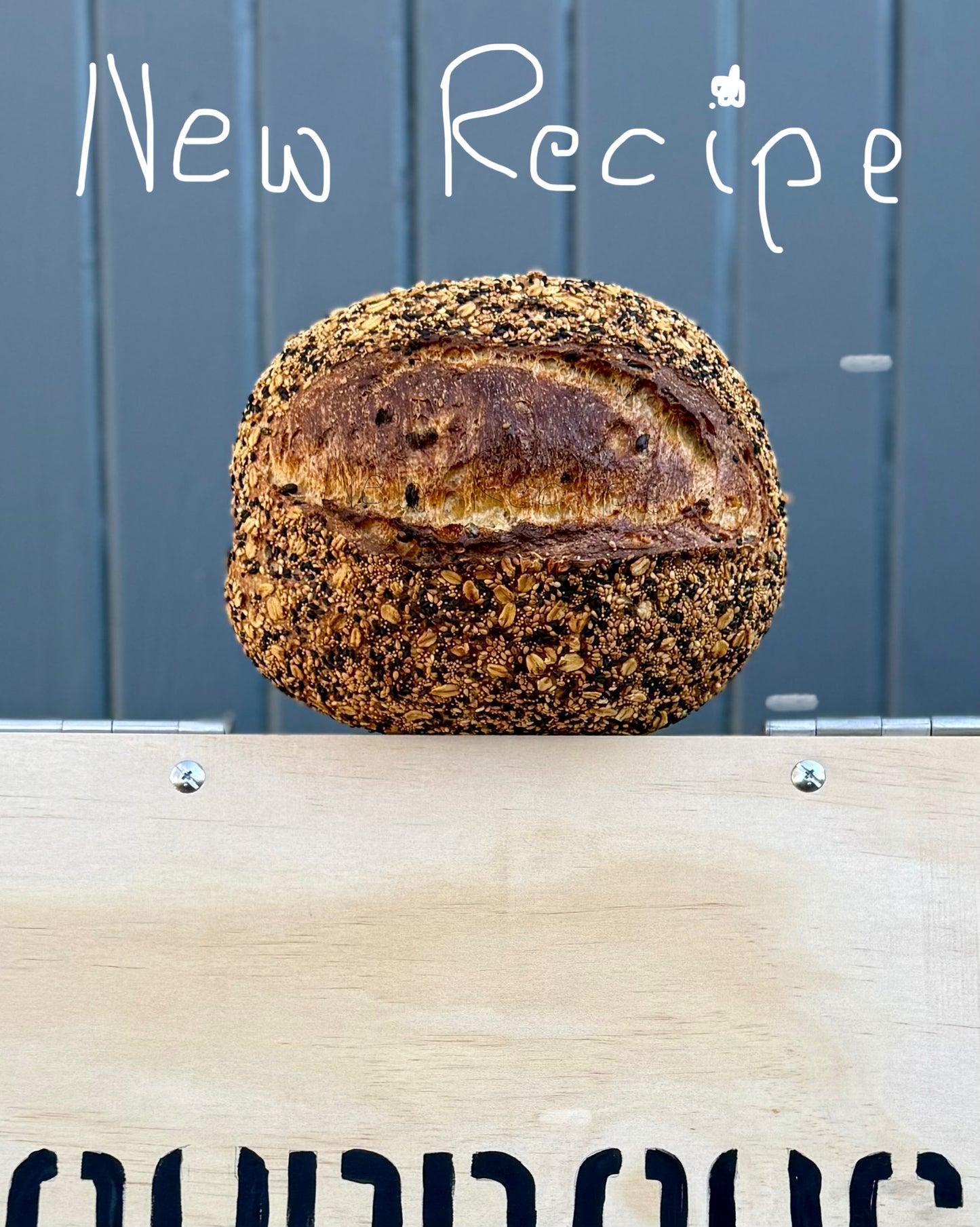 Seeded Wholegrain Sourdough with Oats, Whole Wheat & Whole Barley 850g