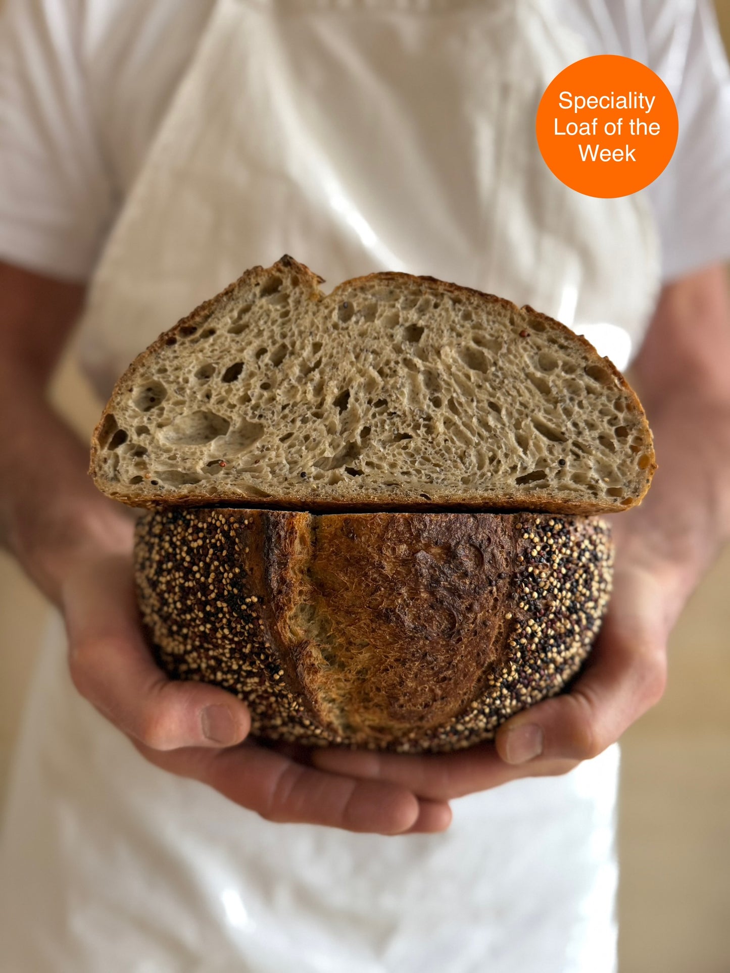 Quinoa & Chia Seed Sourdough 850g